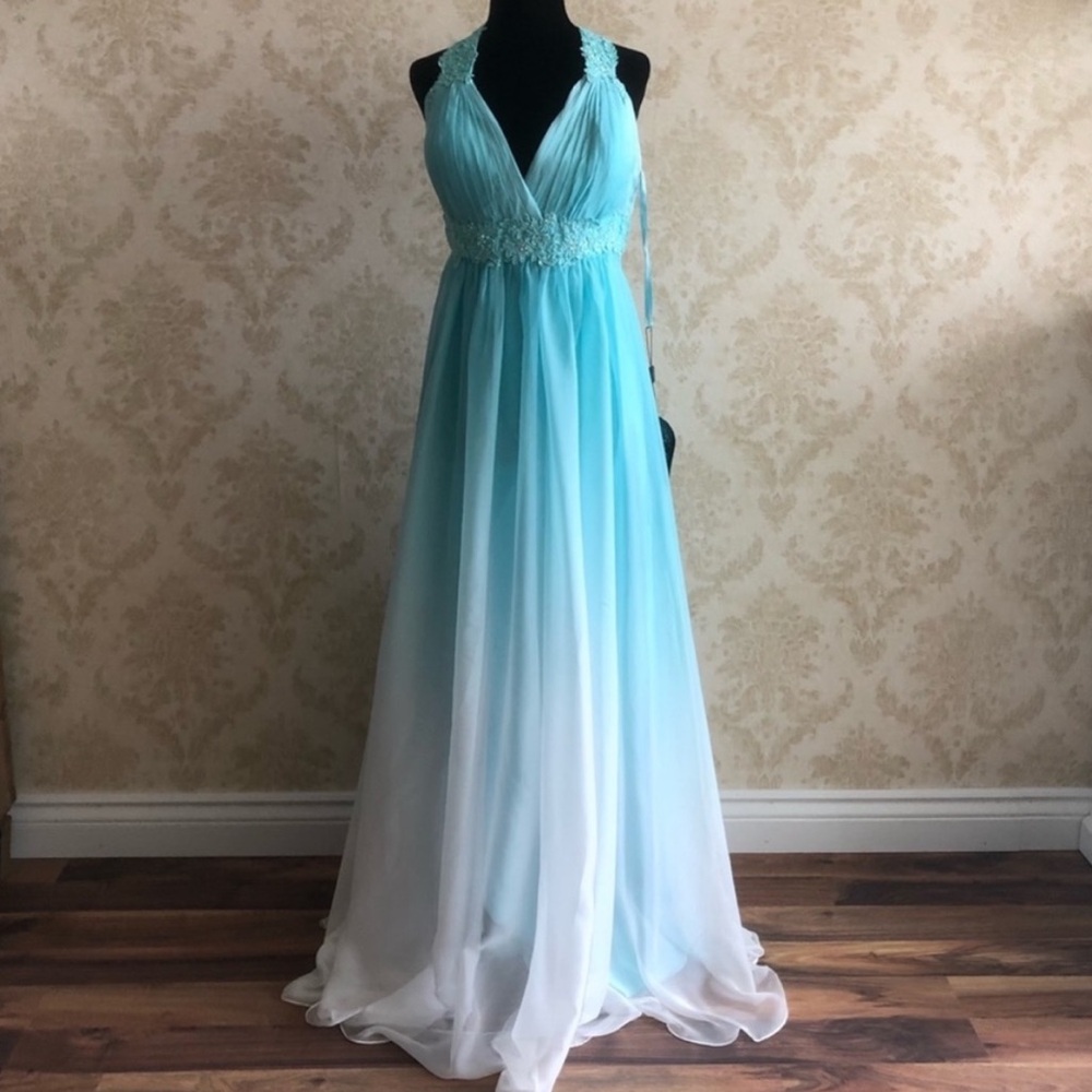 BNWT La Femme ombré gown